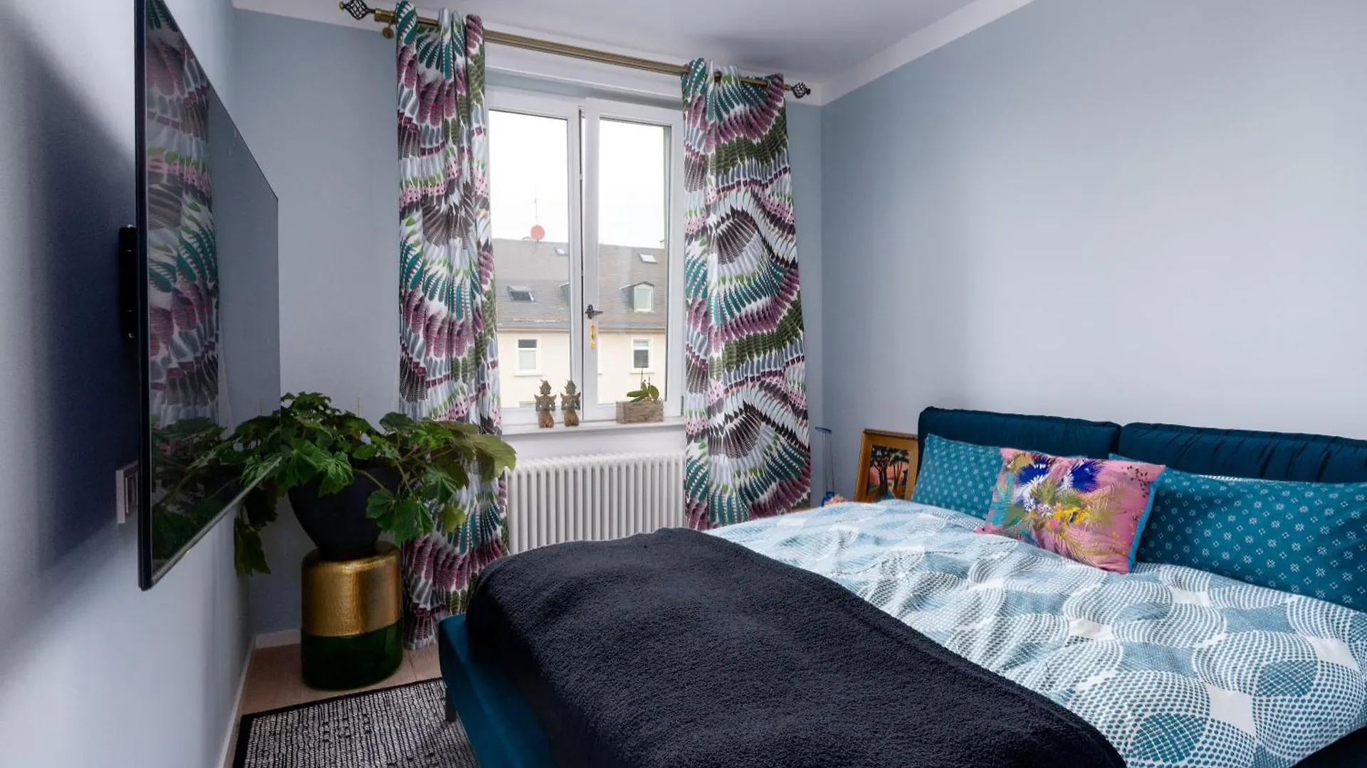 Luxus 5 Zi-Wohnung + Balkon In Top-Lage Ffm+Klima Frankfurt nad Mohanem Německo